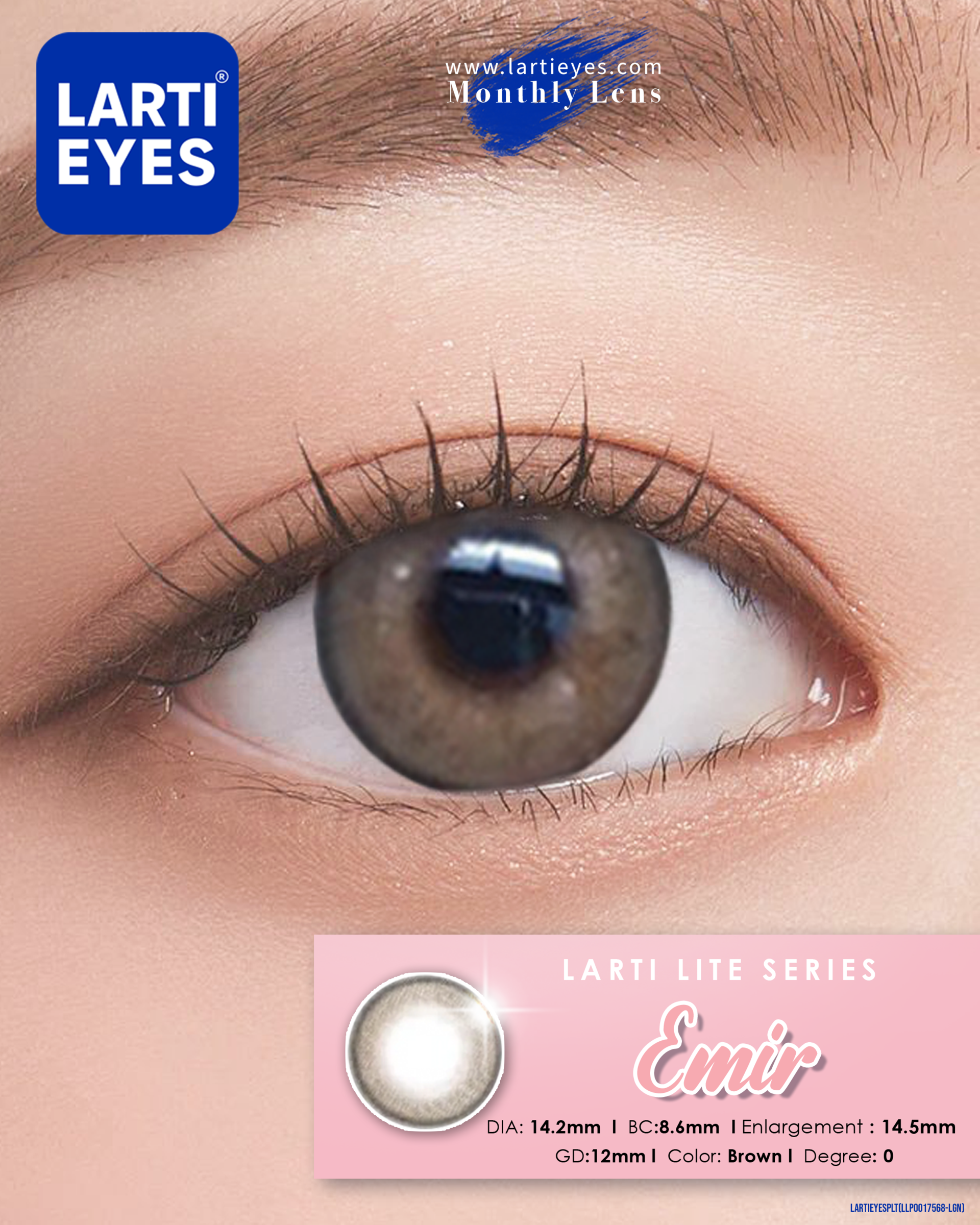 Emirl Brown Focus Eyes