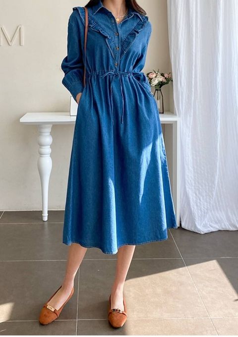 JULLY_0211_16_前荷葉壓褶縮腰牛仔洋_藍色_F_$1280  (1).JPG