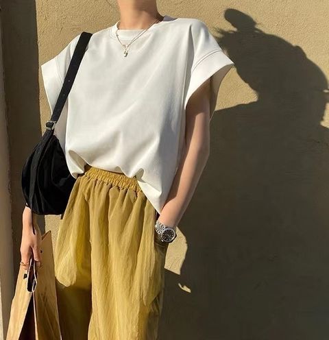Circle_0812_1696_19_百搭寬袖素衫_黑色綠色紫色粉色灰色藍色杏色白色_F_$480  (1)