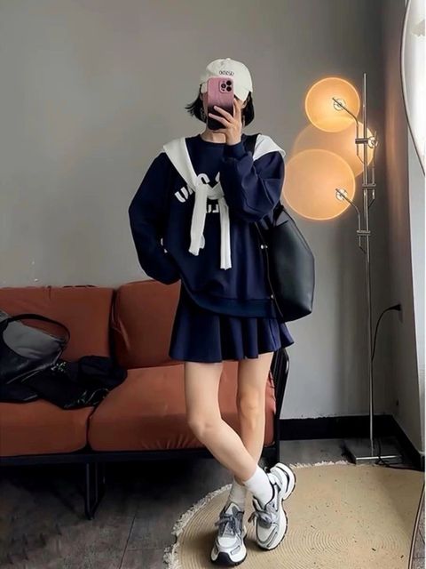 11_1016_24594_40_三件式字母休閒褲裙套裝_藍色黑色灰色_F_$980  (1)