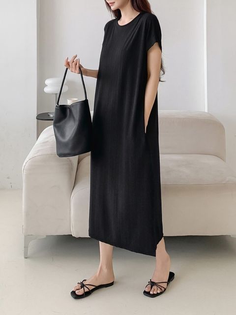23_0529_MAY05.11608_30_超美垂墜側衩長洋_可可綠色黑色_F_$780  (1)
