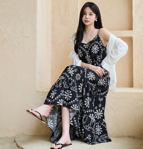 23_0610_JUN05.11735_43_細帶滿版圖騰連身洋_黑色杏色_F_$1080  (1)