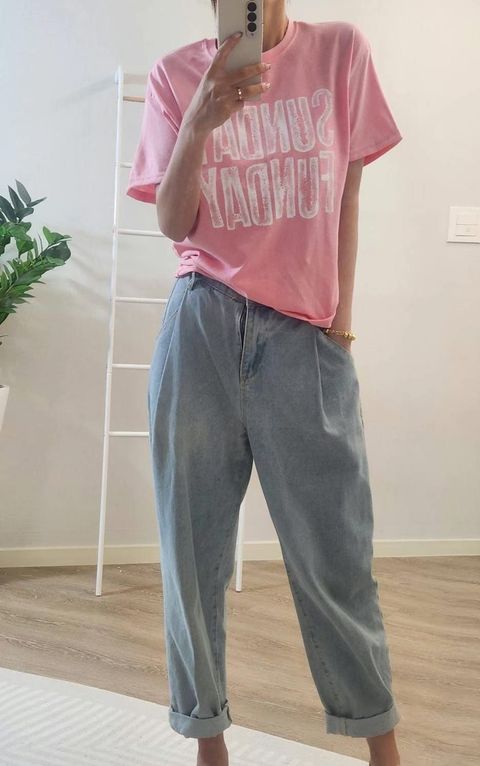 OOPS_0625_35_簡約字母印花素T_象牙白粉色杏色灰色_F_$380  (1)