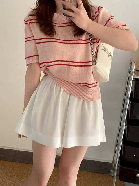 Circle_0709_1856_23_A字腰鬆緊西裝短褲_象牙白杏色黑色_F_$580  (1)