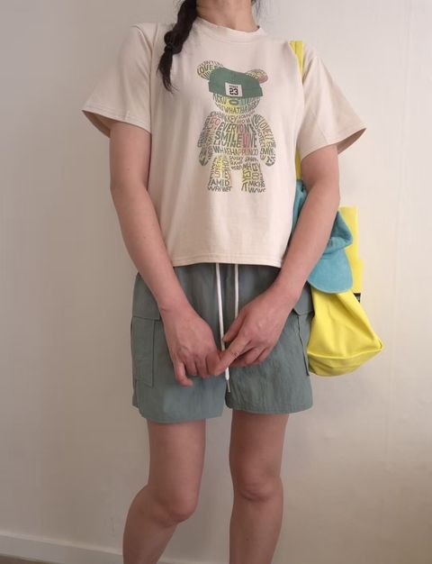 Cotton Factory_14_No.23 字母庫柏力克熊熊T_白色杏色_F_$980 (1)