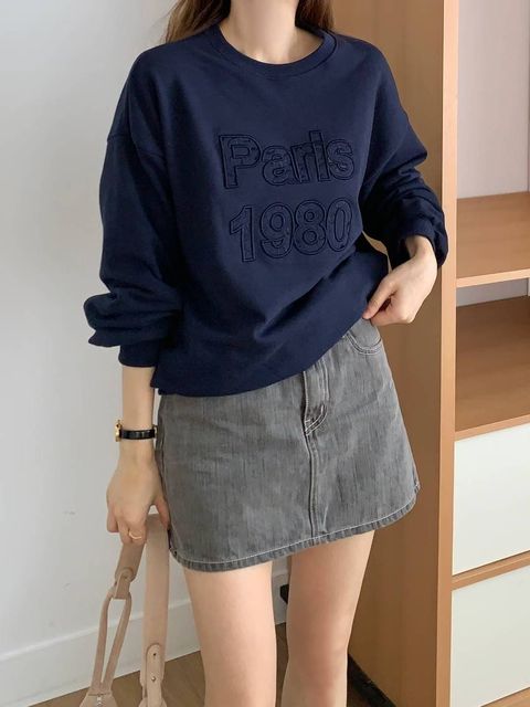 Blackmirror_0831_13_電繡字母大學T_桃粉色燕麥色藍色_F_$980  (1)