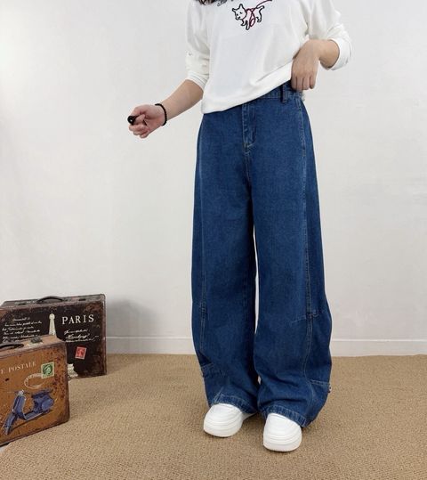 11_1022_J25821_38_側剪接車線口袋直筒褲_黑色藍色_F_$880  (1)