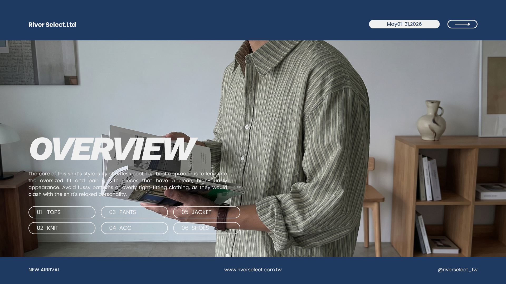  | River Select 韓國男裝｜打造高質感韓系型男穿搭首選