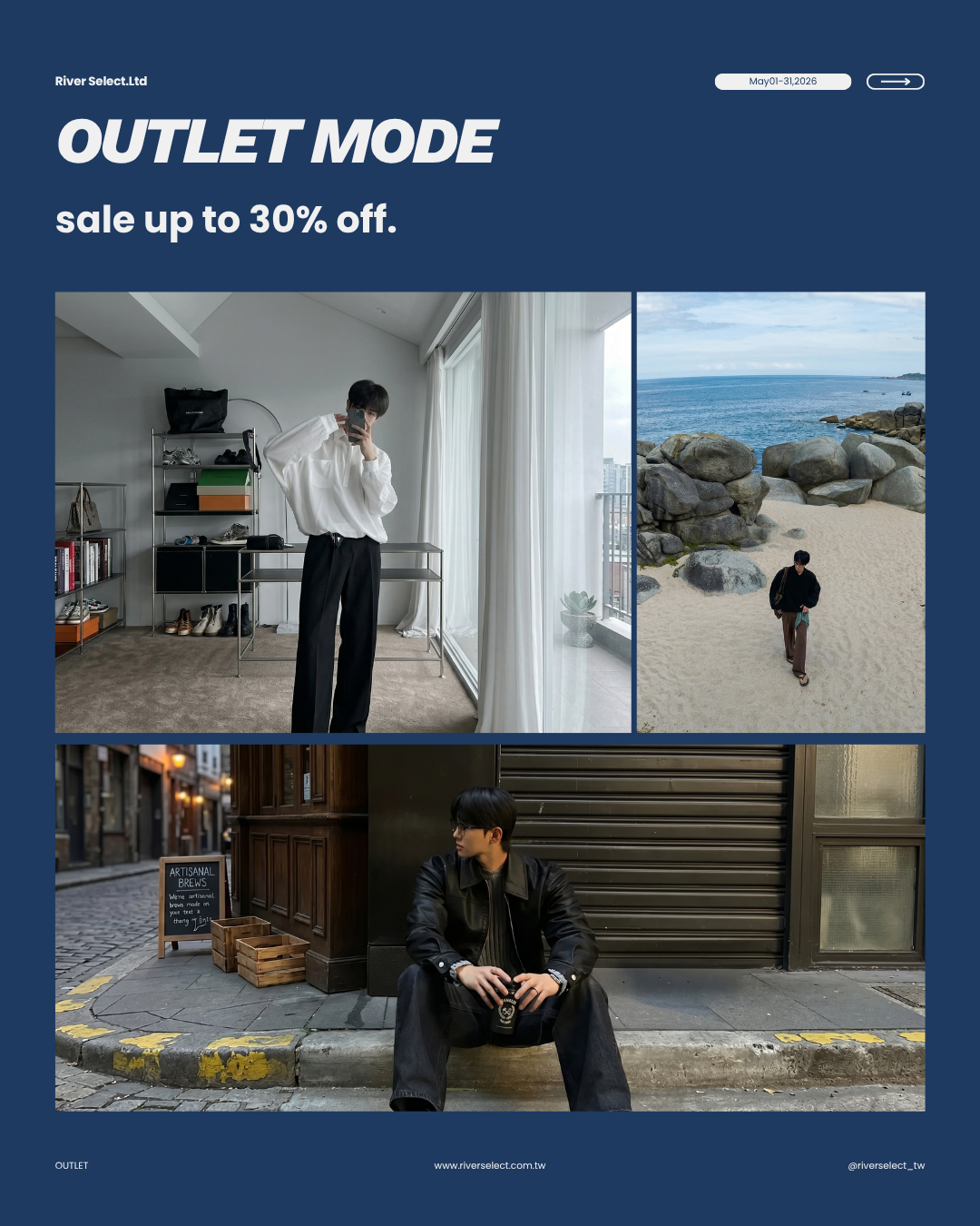  | River Select 韓國男裝｜打造高質感韓系型男穿搭首選