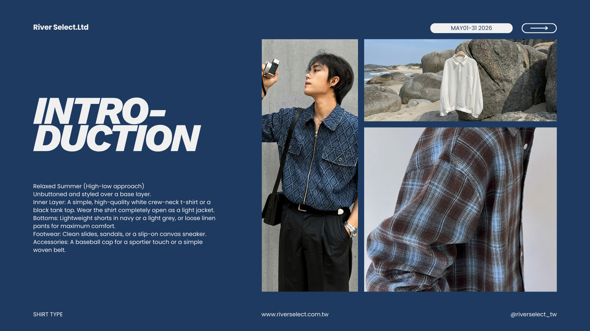 THE MANADALOR | River Select 韓國男裝｜打造高質感韓系型男穿搭首選