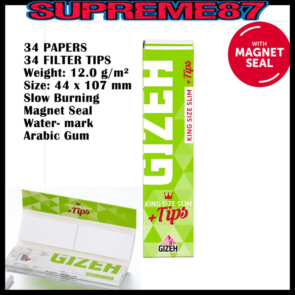 gizeh ks paper tip