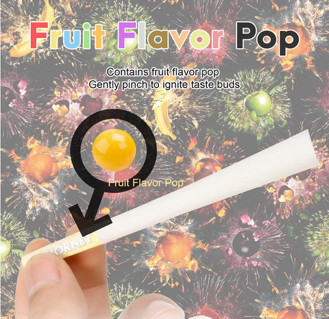 Screenshot 2024-07-23 at 09-05-37 Amazon.com HORNET Pre-Rolled Pop Cones Mixed Flavors - Strawberry Blueberry Pineapple Cream 4 Tubes of 3 Cones of King Size (110mm) Health & Household