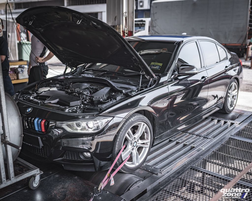 BMW F30 320D with Custom Tune Stage 1 (with Dyno)