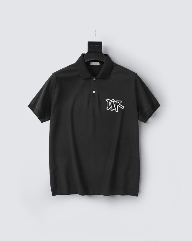 Dior x Shawn Stüssy Patch Logo Polo 