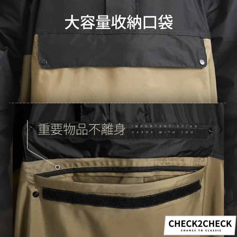 check2check雨衣蝦皮方型05