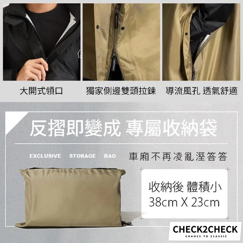 check2check雨衣蝦皮方型06