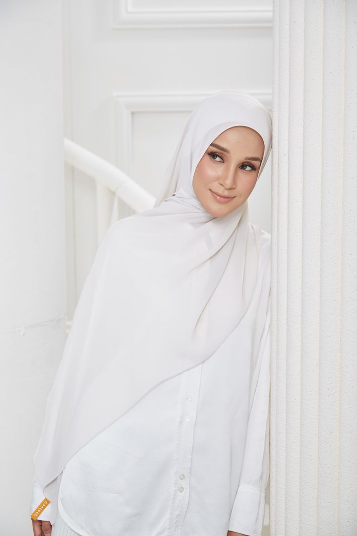 white A