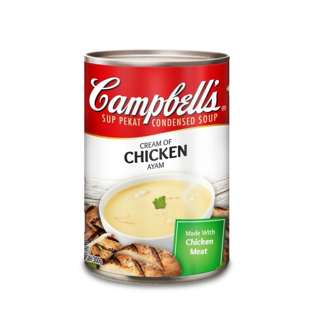 Campbell's Cream Of Chicken Instant Soup 300G – Pasar Mini G'Mas