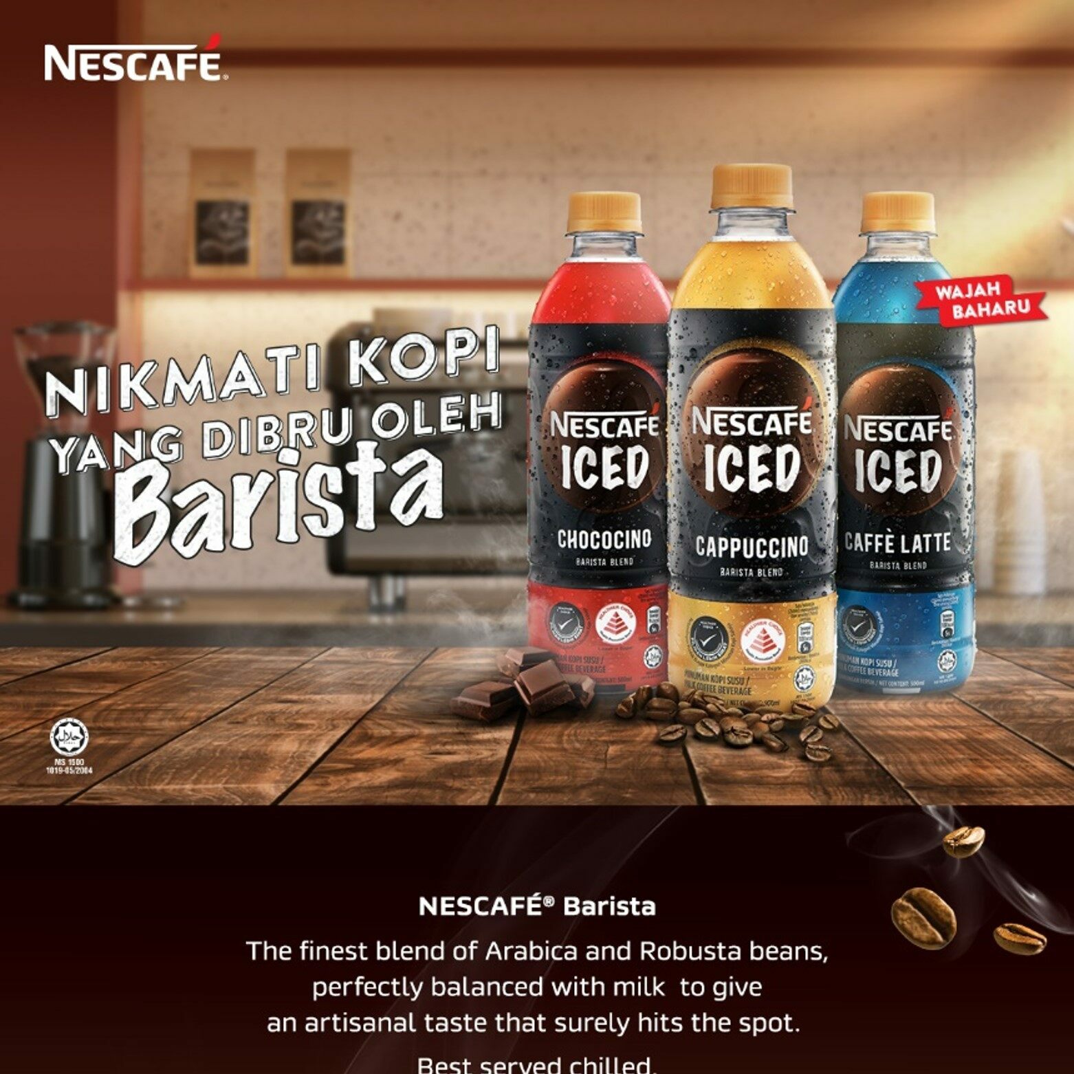 Nescafe Iced Caffe Latte Barista Blend 500ML – Pasar Mini G'Mas