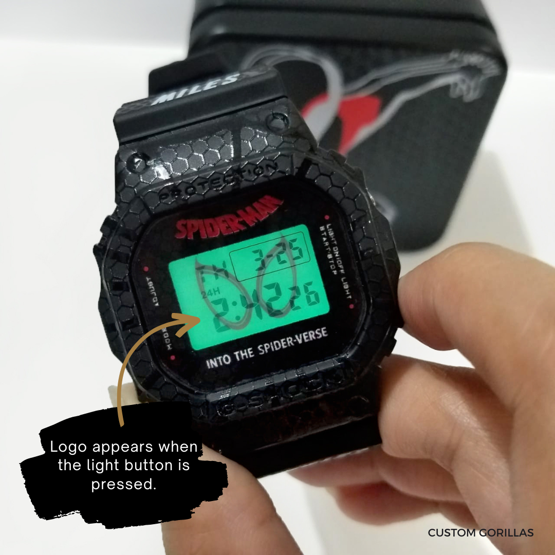 Spider-Man: Into the Spider-Verse Custom Design on authentic Spider-Man: Into the Spider-Verse Custom Design on authentic