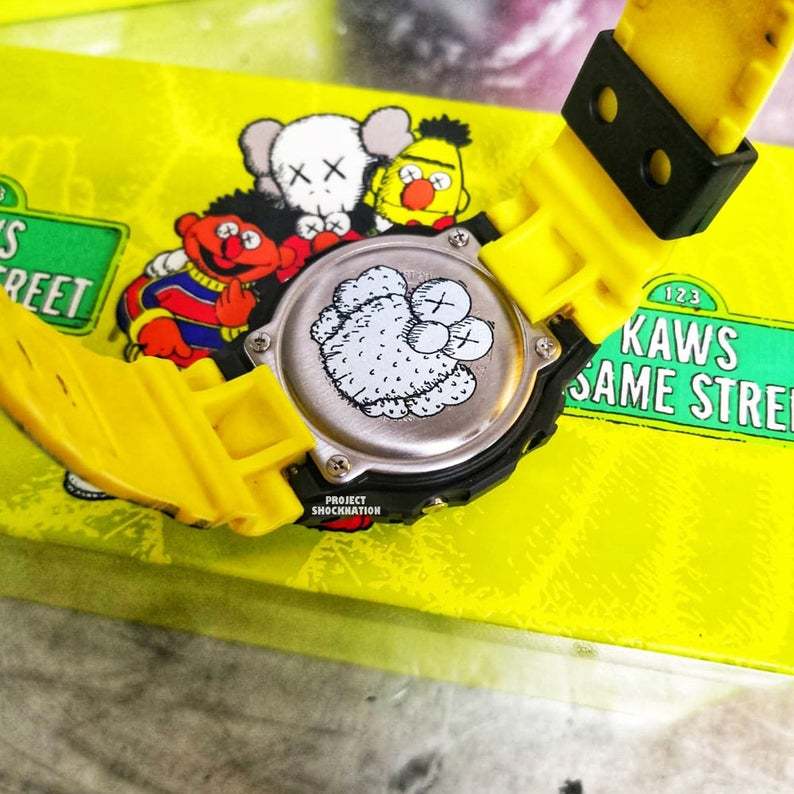 DW-5600 Kaws x Sesame Street (Yellow) 3.jpg DW-5600 Kaws x Sesame Street (Yellow) 3.jpg