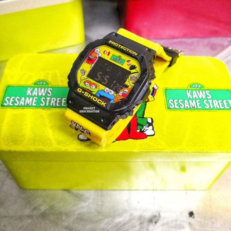 DW-5600 Kaws x Sesame Street (Yellow) 5.jpg DW-5600 Kaws x Sesame Street (Yellow) 5.jpg