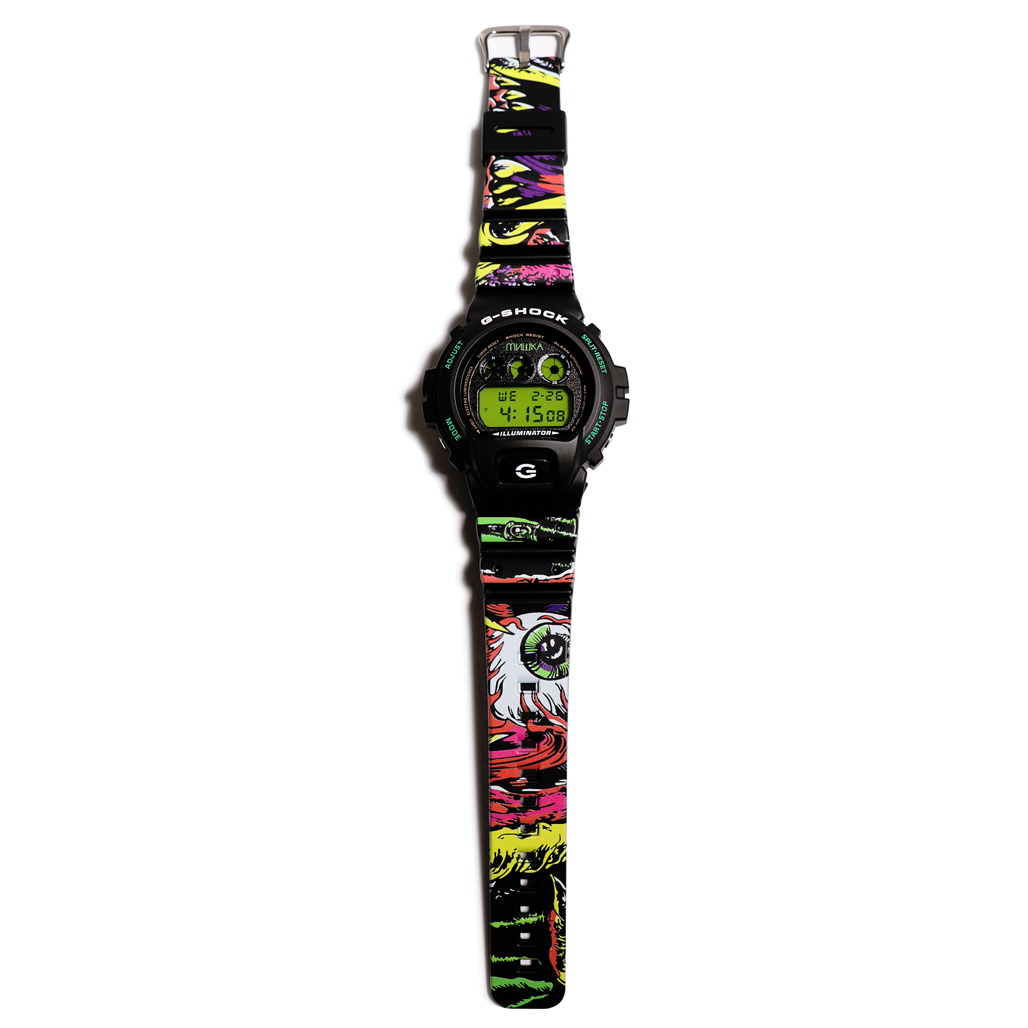 G-Shock DW-6900 Mishka Street Custom Design and assembled Digital