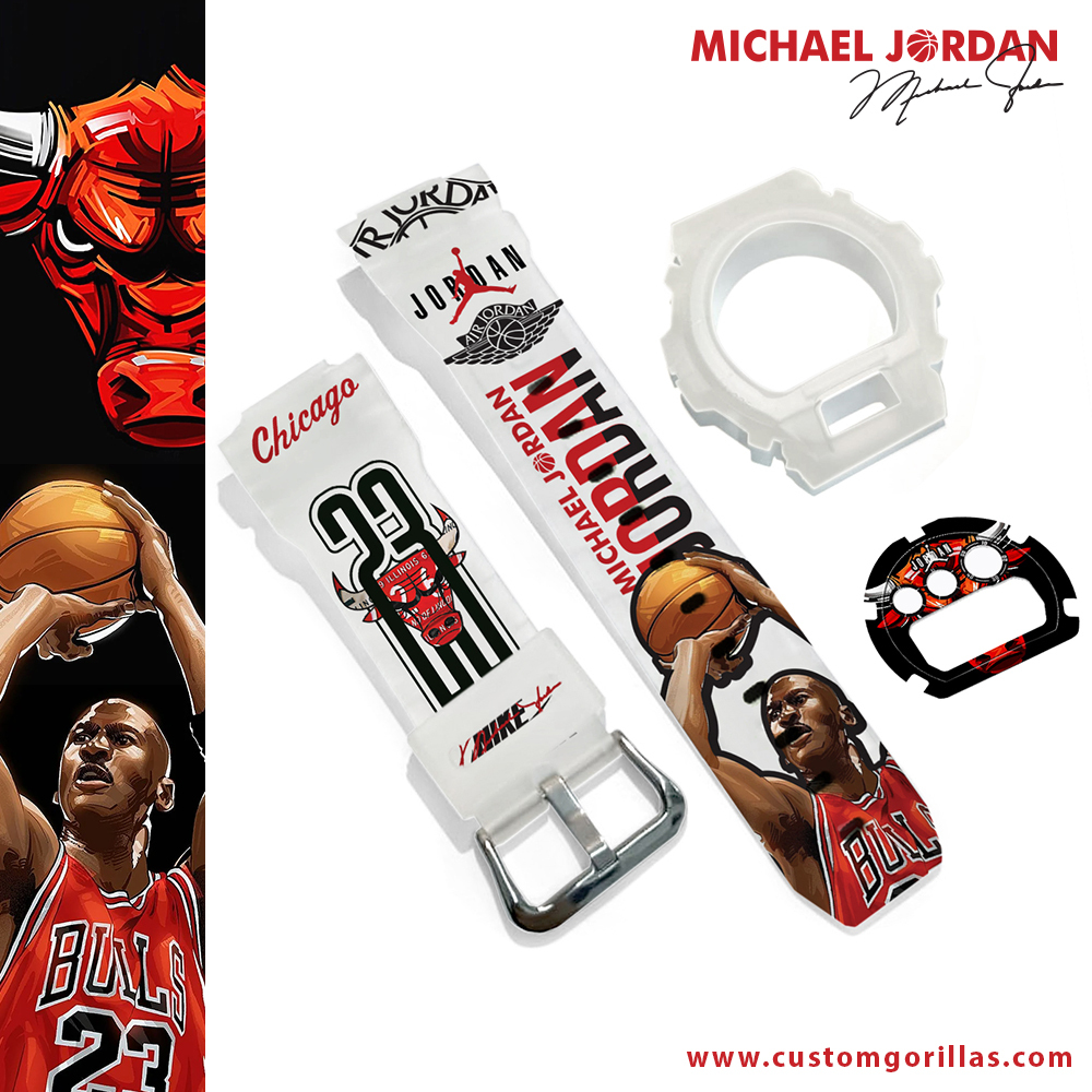 Michael Jordan 23 DW-6900 BNB 1 (Custom Gorillas).jpg Michael Jordan 23 DW-6900 BNB 1 (Custom Gorillas).jpg