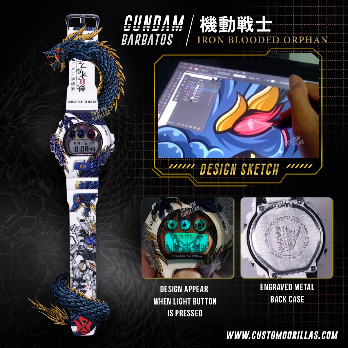 Premium Gundam DW-6900 Set with Spec 2 (Custom Gorillas).jpg Premium Gundam DW-6900 Set with Spec 2 (Custom Gorillas).jpg