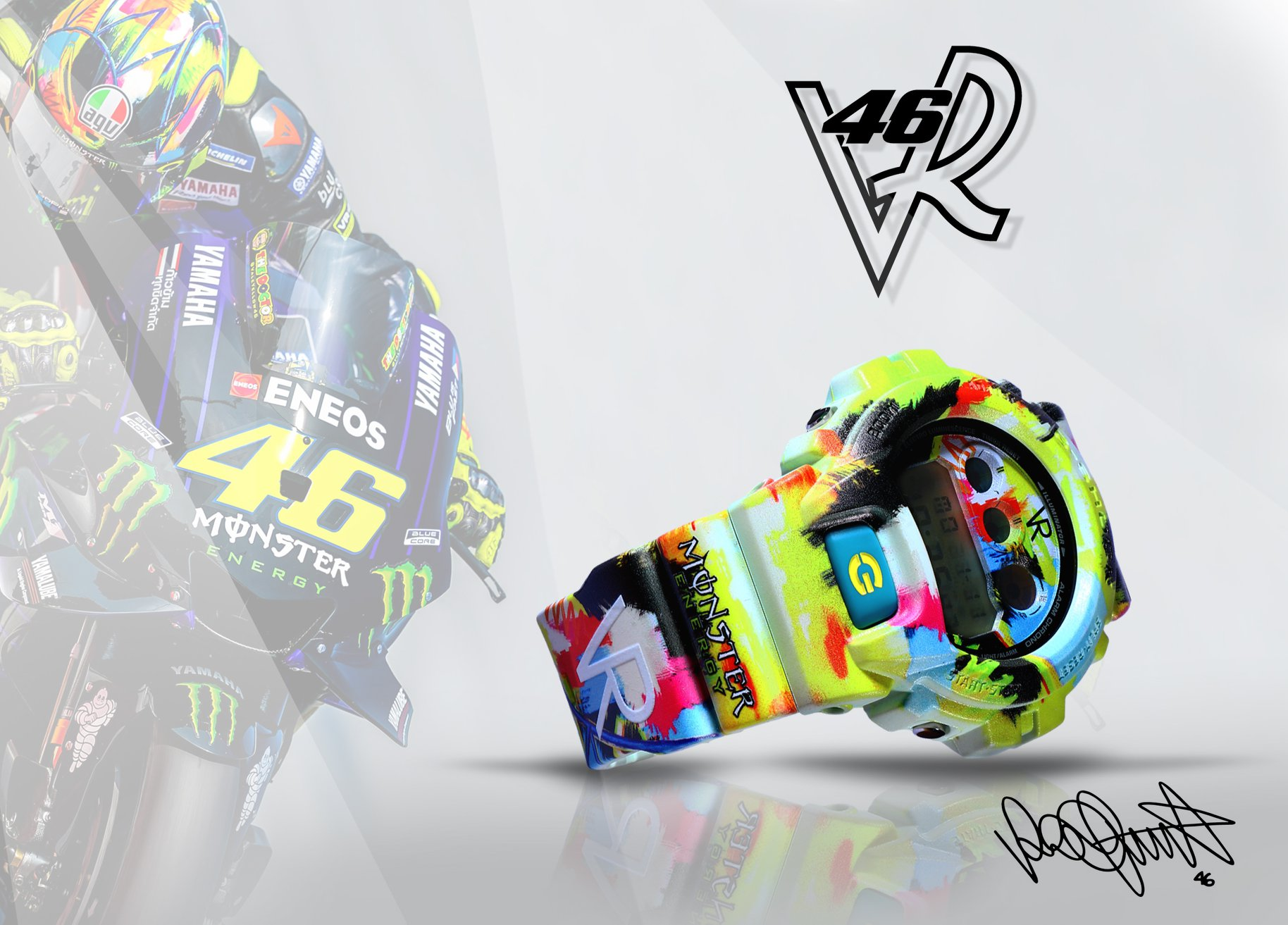 Telecomando SKY VR 46 MotoGP-Valentino Rossi SKY mini 716 personalizzato -  DIMOStore