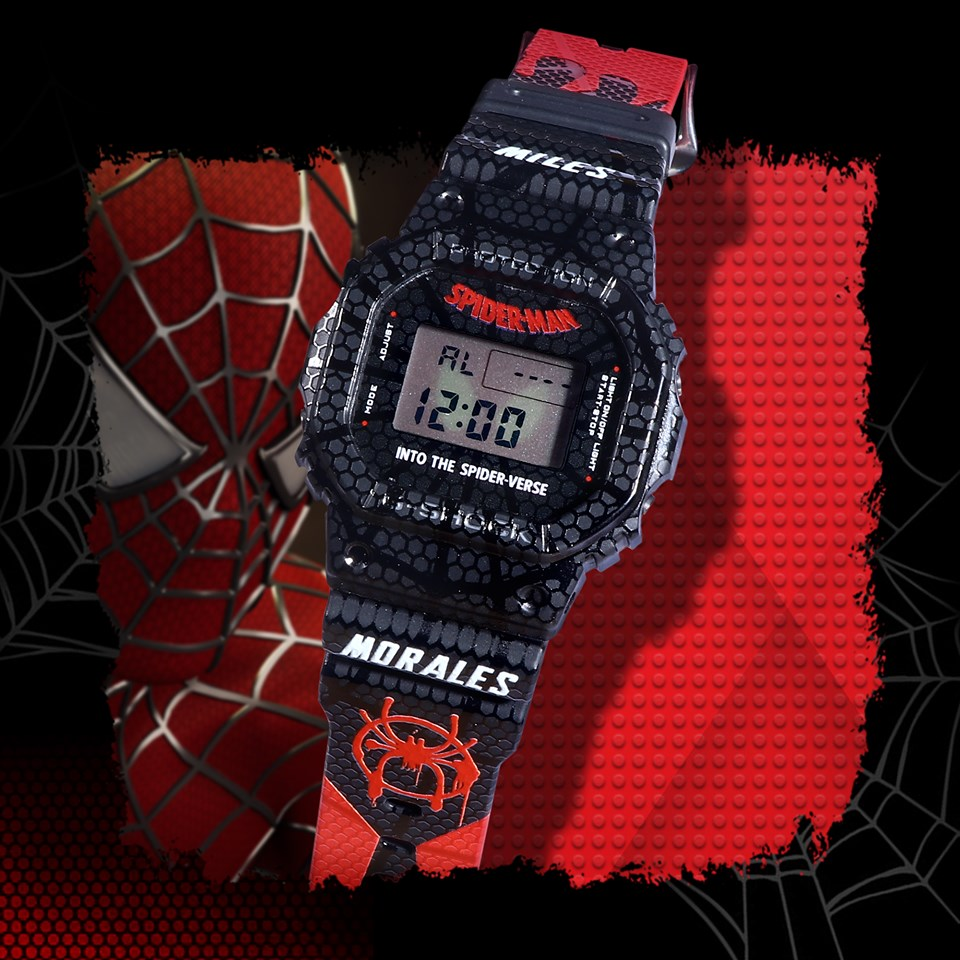 g shock spider man