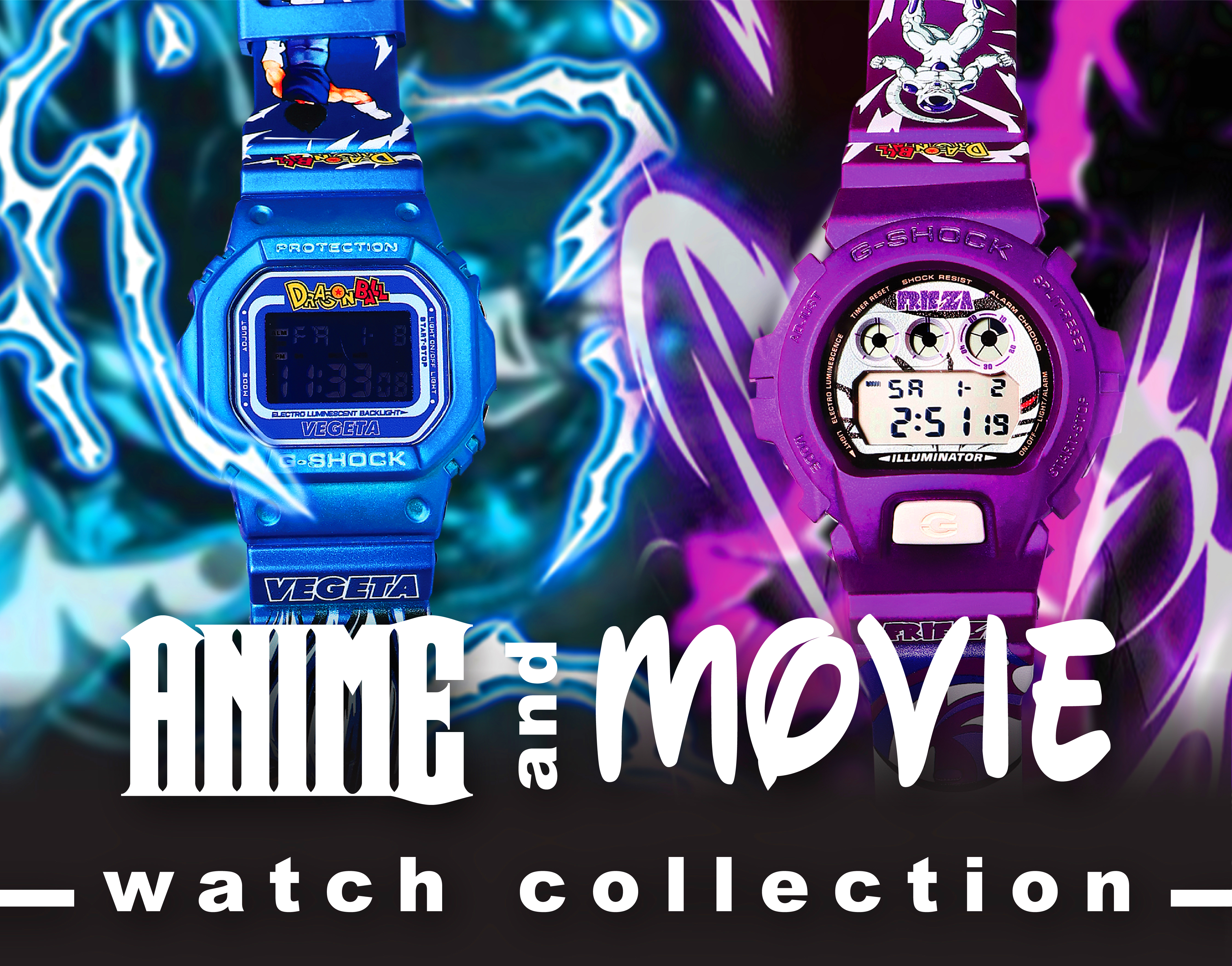 Anime / Movie Watch Collection – Custom Gorillas