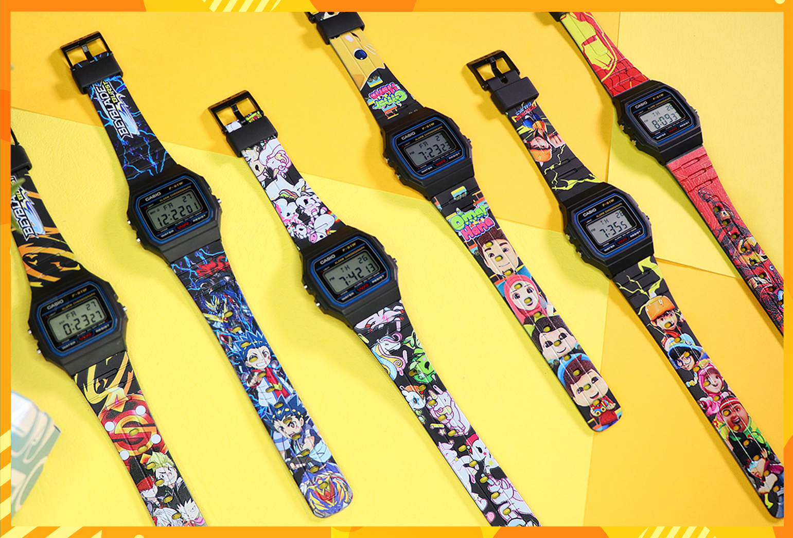 F-91WM Kids Watch Collection Photo 3.jpg