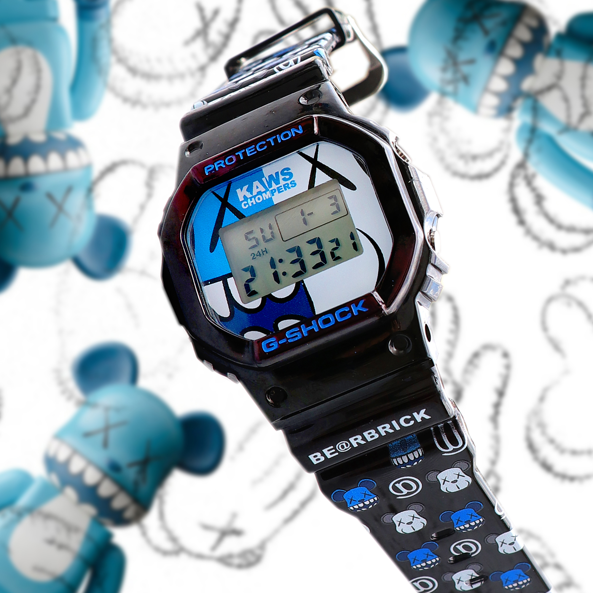 G-SHOCK x BE@RBRICK DW-5600 | www.residence2b.ch
