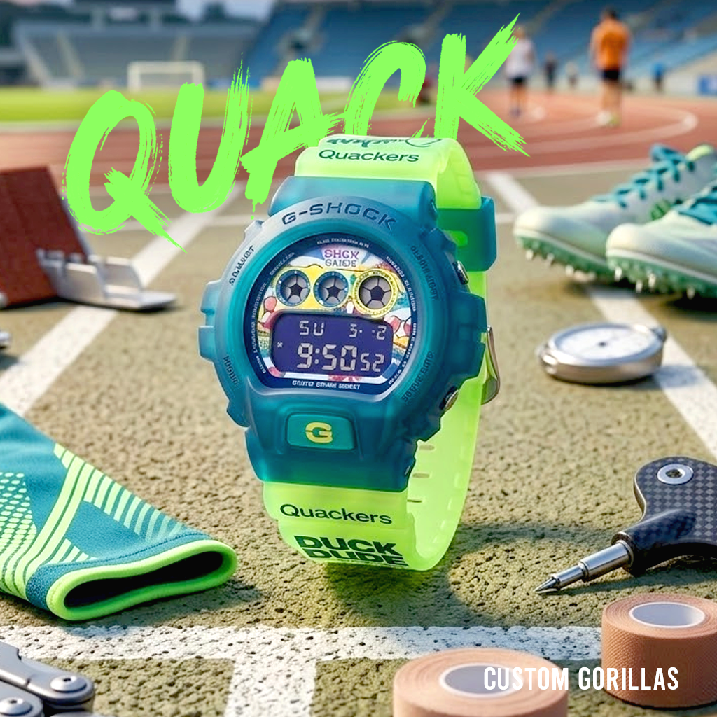 G-Shock DW-6900 Duck Dude Quack Yeah Custom Design Digital Resin
