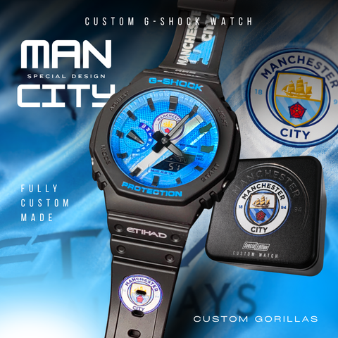 Man City GA-2100 Watch (1)