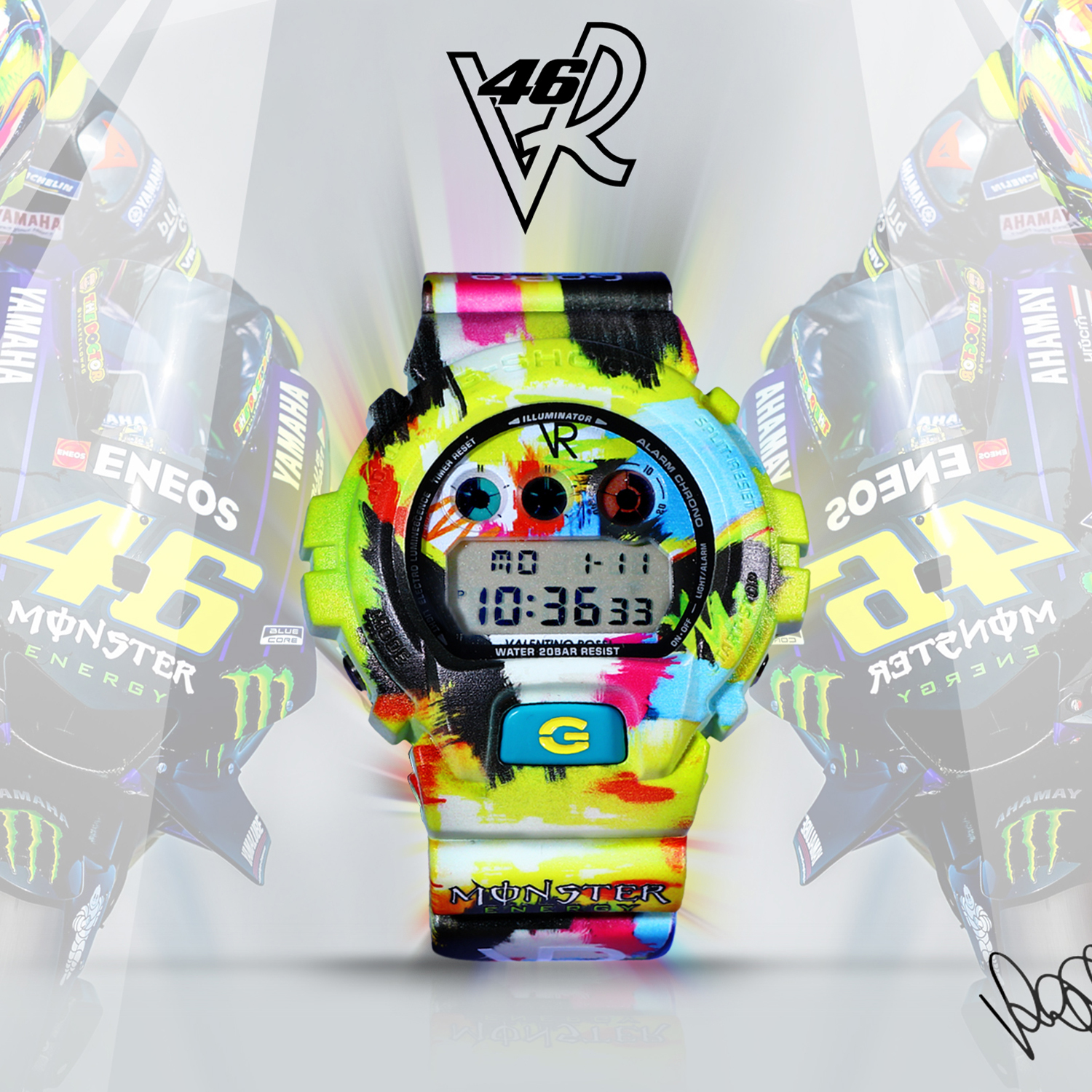 VALENTINO- ROSSI-DELUX 腕時計アナログ - www.isonet.lu