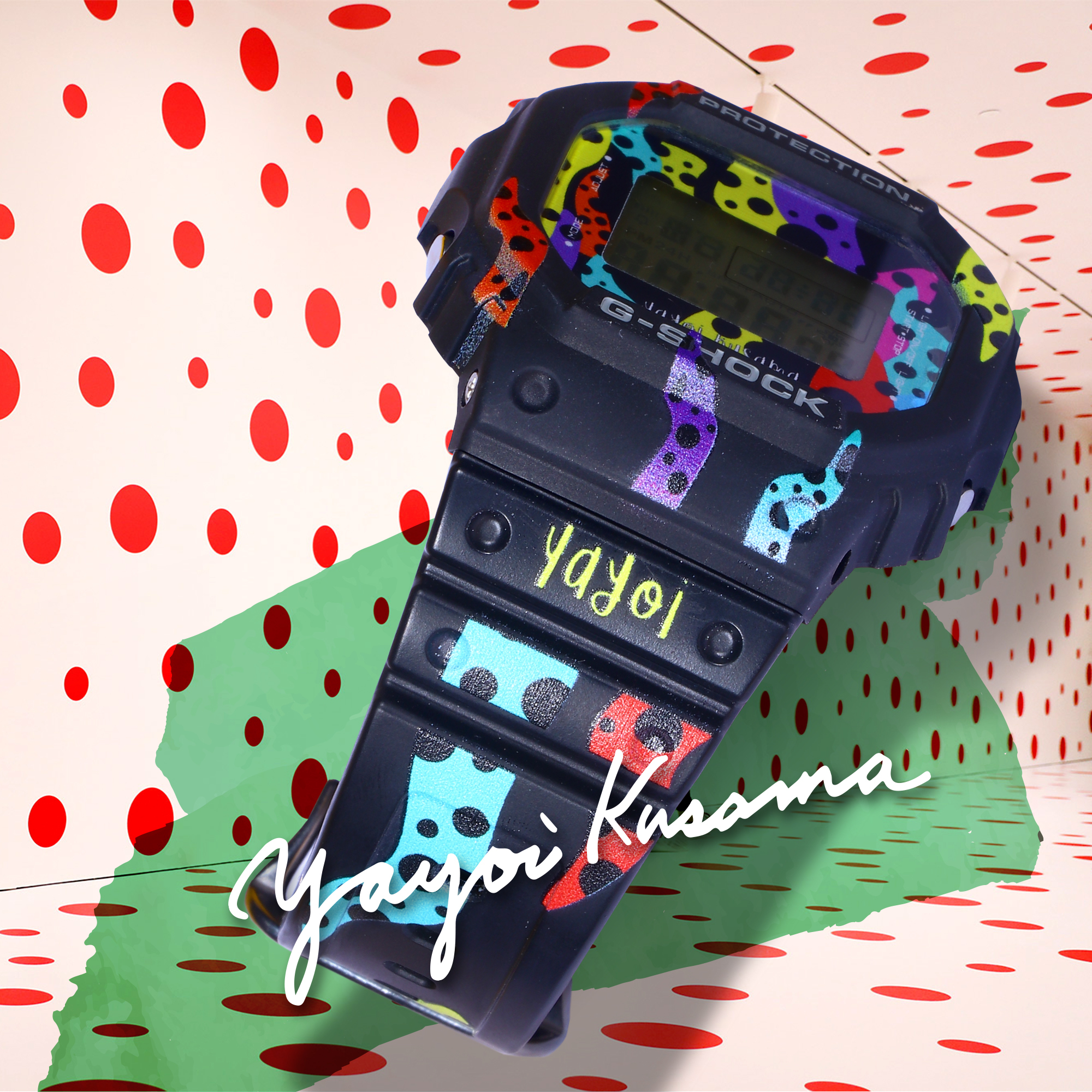 草間彌生 g-shock X-Girl X-girl × KUSAMA YAYOI × G-SHOCK