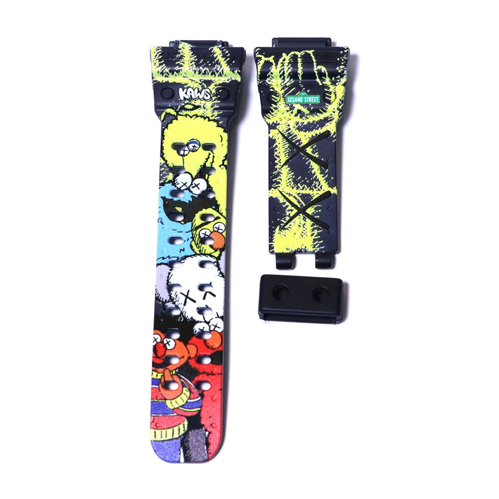 Kaws Sesame Street Matte Jelly GX-56 Band and Bezel – Custom Kaws Sesame Street Matte Jelly GX-56 Band and Bezel – Custom
