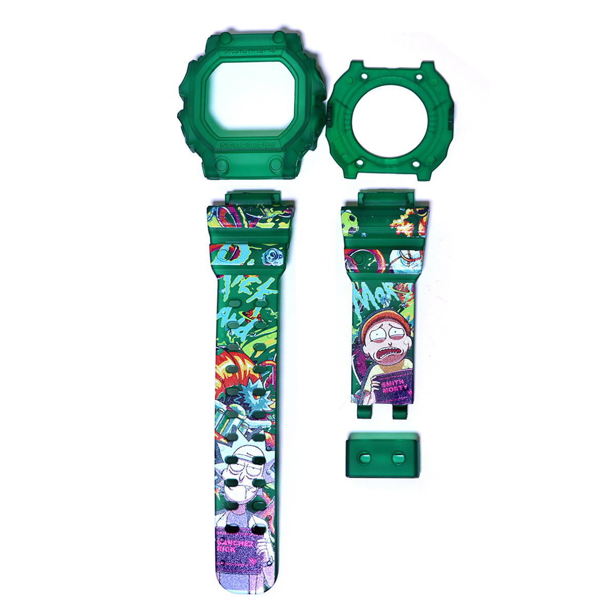 Rick and Morty Design - GX-56 Band & Bezel – Custom Gorillas