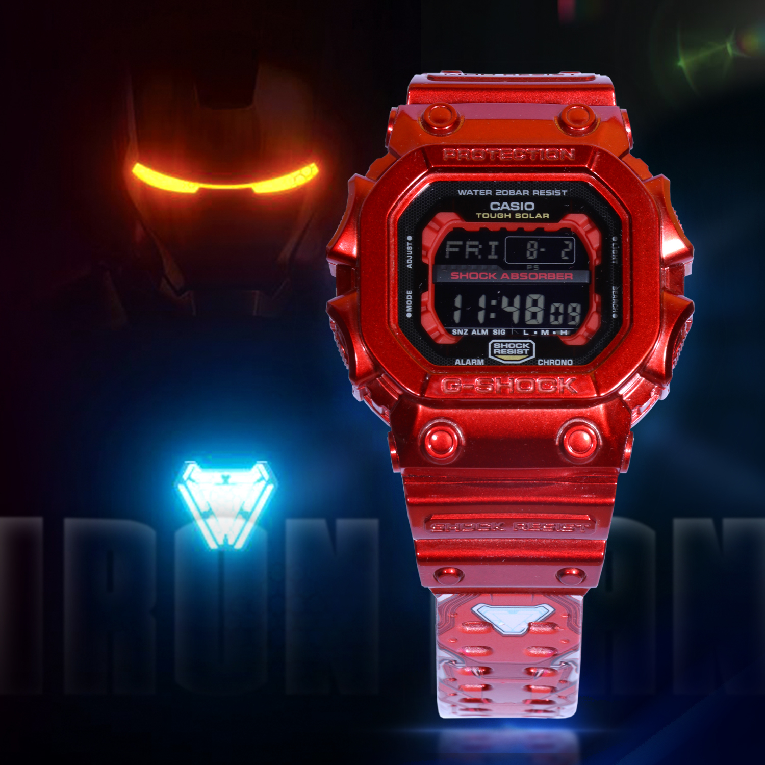 g shock iron man