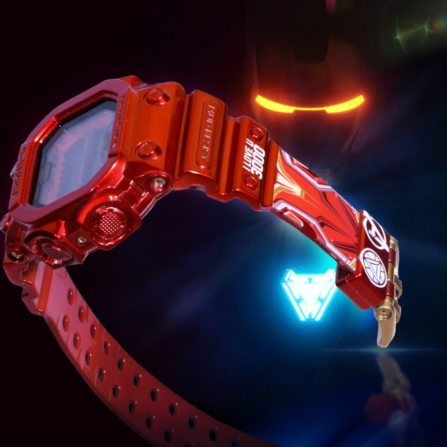 G-Shock GX-56 Avengers Iron Man Special Edition Custom G-Shock GX-56 Avengers Iron Man Special Edition Custom