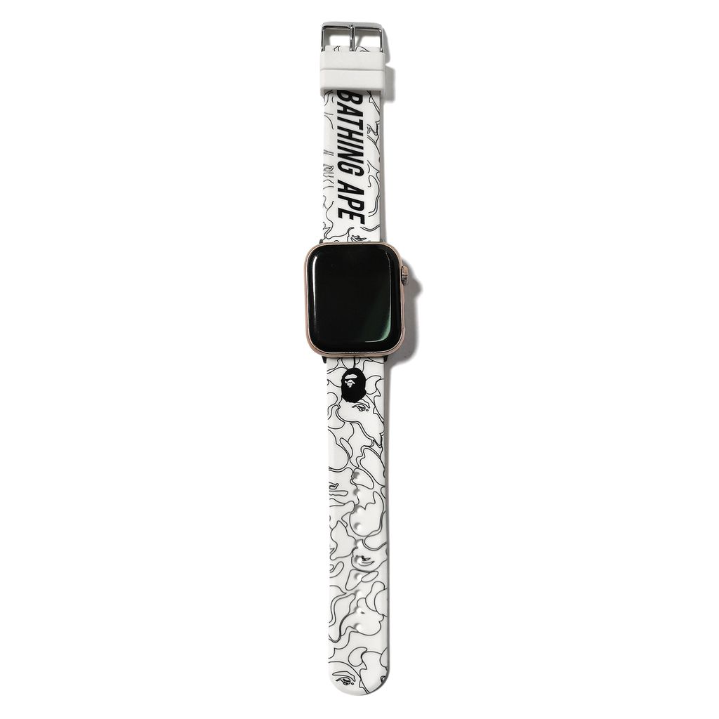 A Bathing Ape TPU Wrist Strap Apple Watch Band 38mm /42mm /44mm for iWatch  Series 4 3 2 1