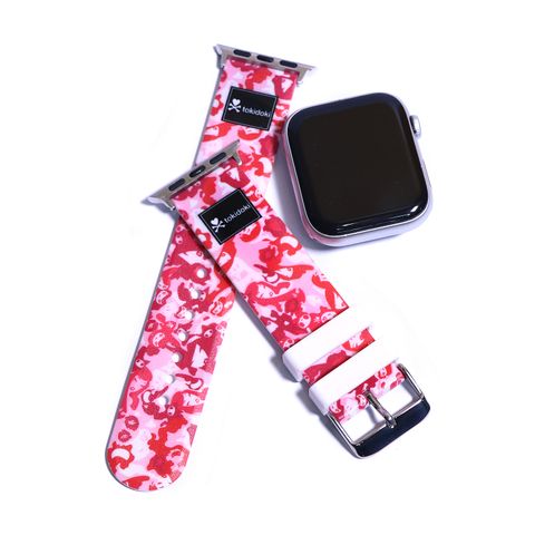 Tokidoki Red Camo Apple Watch Band 2.jpg