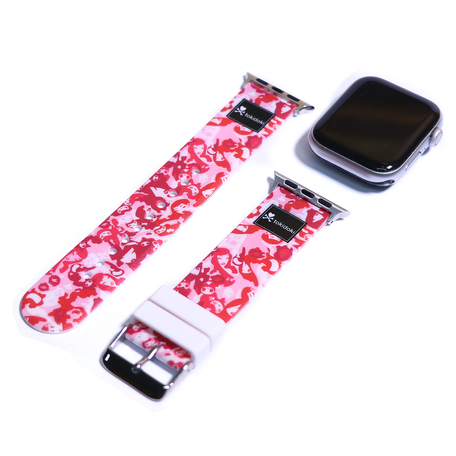 Custom Candy Red Apple Watch Band – soletopia