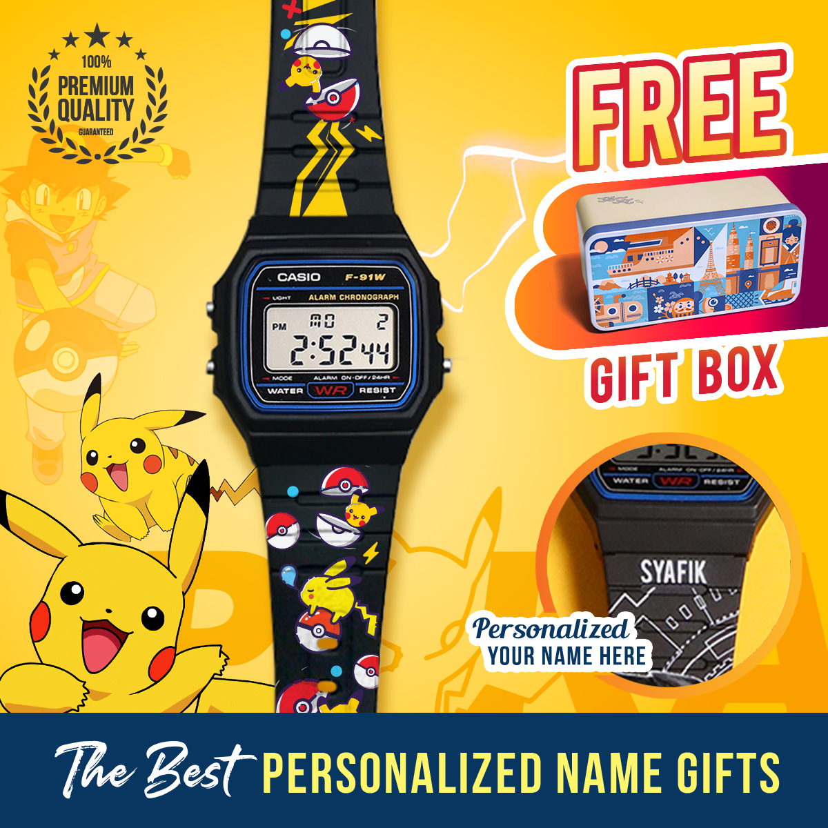 Buy Pokemon Boys' Analog Quartz Watch with Rubber Strap, Black, 21 (Model:  POK9056AZ) at Amazon.in