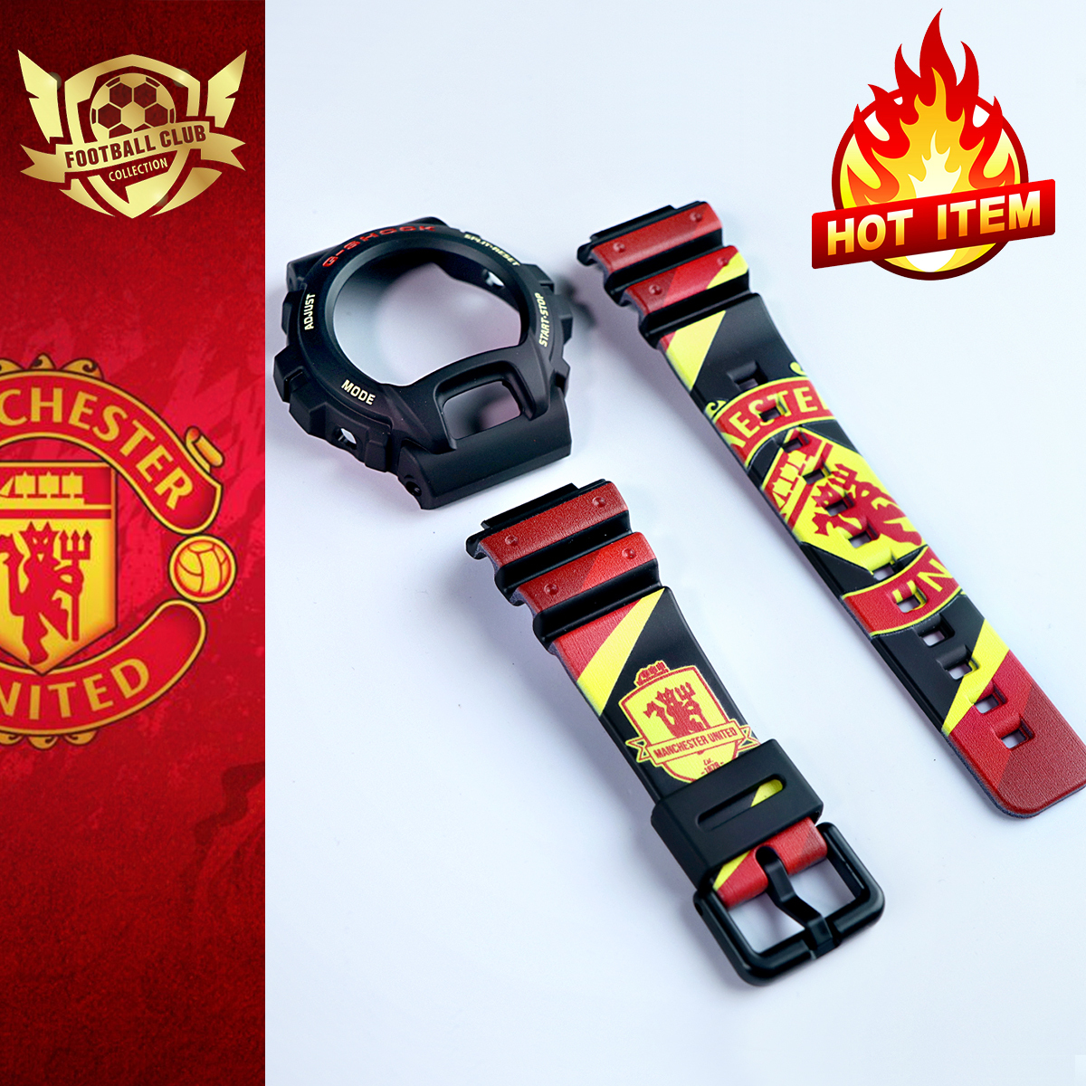 Manchester United DW-6900 Band & Bezel G-Shock Accessories