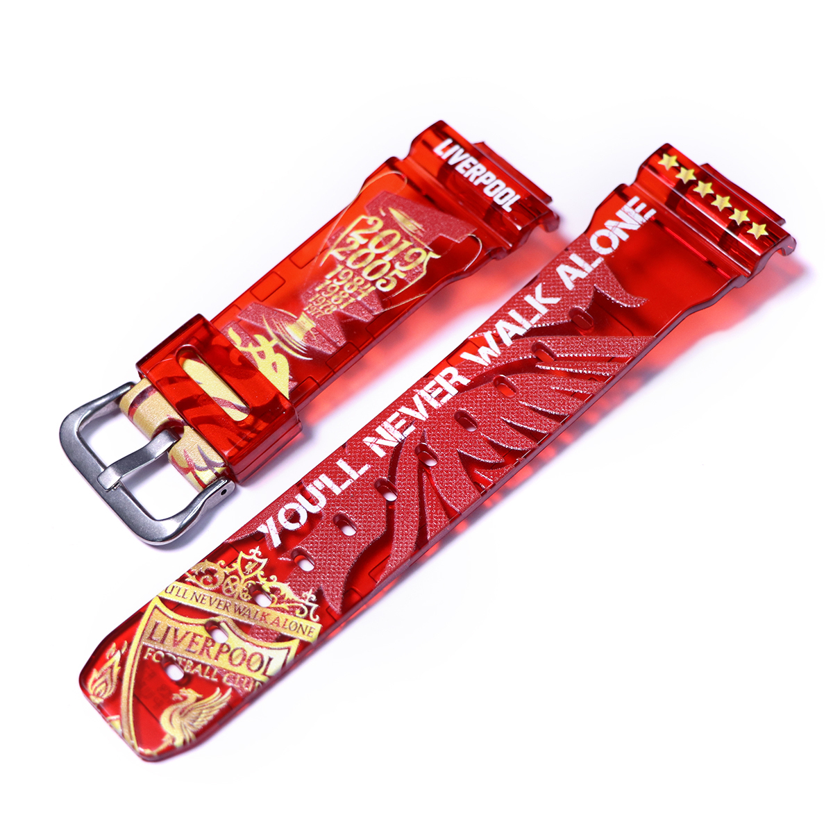 '06FACup決勝グッズ4点+おまけ2点 WestHUvs Liverpool Liverpool FC LFC DW-6900 Band & Bezel G-Shock Accessories – Custom
