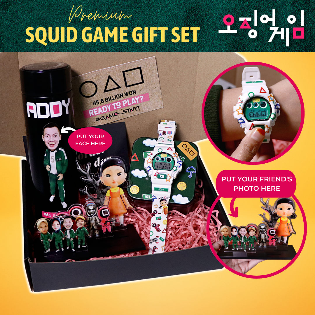 Squid Game 韓国限定グッズ4点セット 正規品 Squid Game Gift Set C – Custom Gorillas