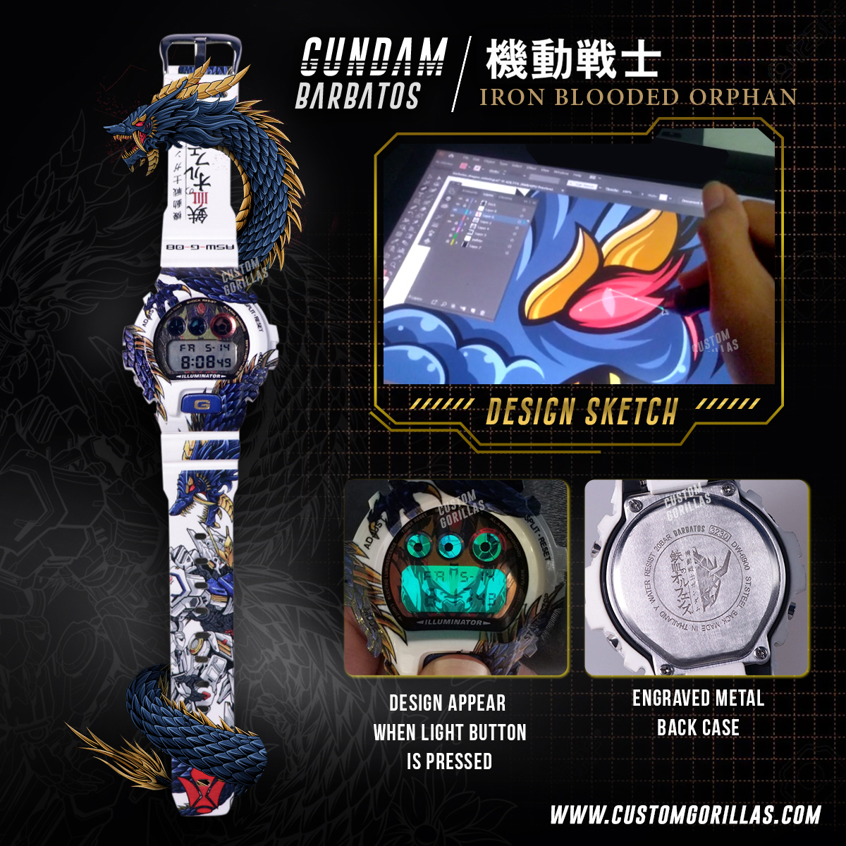 Premium Gundam DW-6900 Set with Spec 2 (Custom Gorillas).jpg